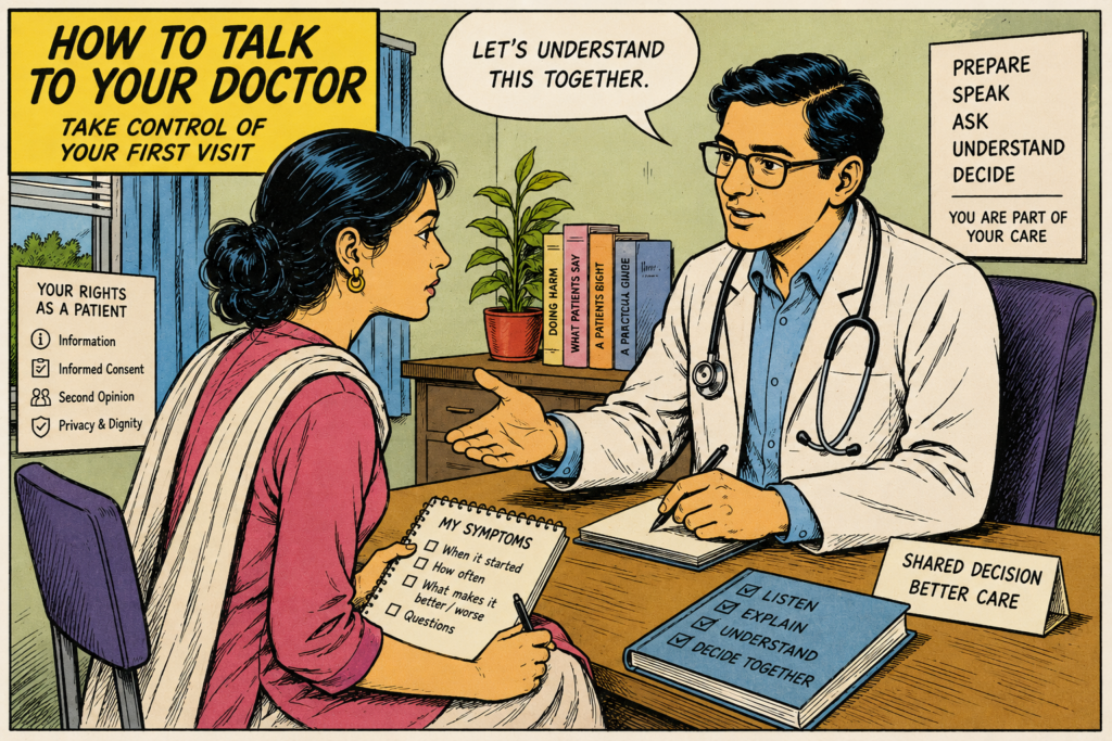 how to talk to your doctor